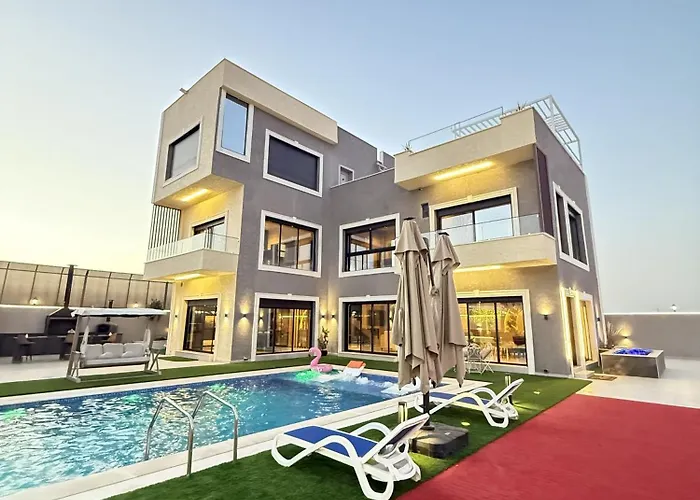 Noorhan Private Luxury Layover Villa - 10 Minutes To Airport